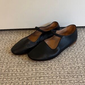 Mansur Gavriel black Mary Jane flats